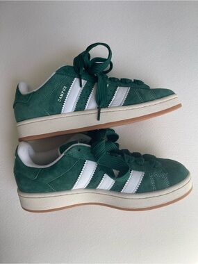 NEW adidas Campus 00s Dark Green Suede Sneakers Men’s US 7.5 EU 40
